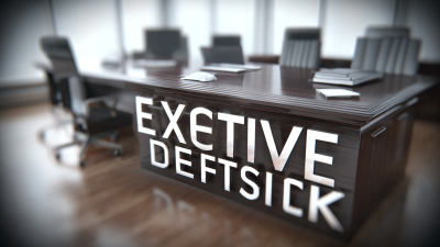 5 Tips for Choosing the Best Executive Office Desk for Your Workspace