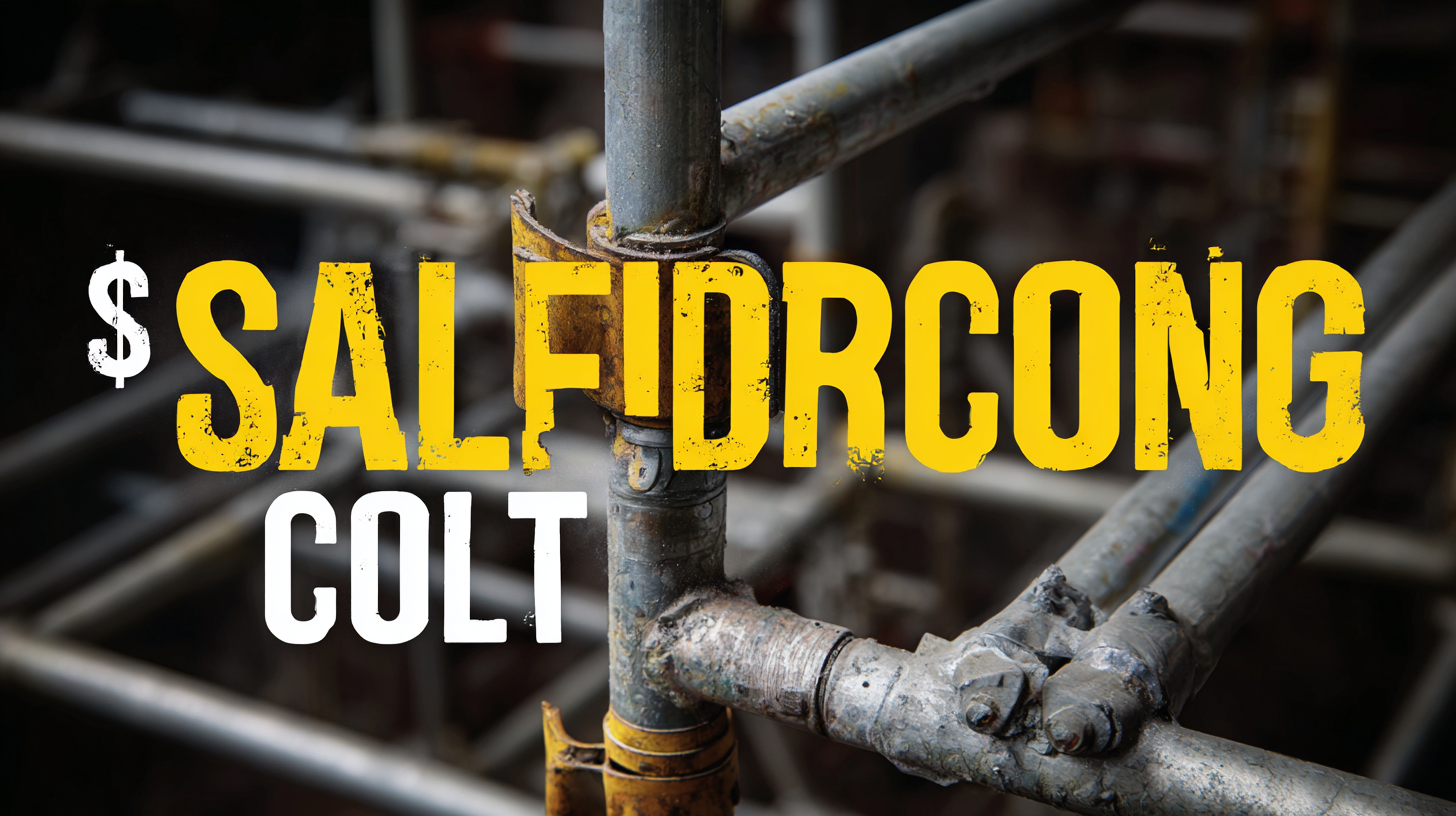 The Future of Scaffolding Solutions Driven by Best Scaffolding Cost Insights