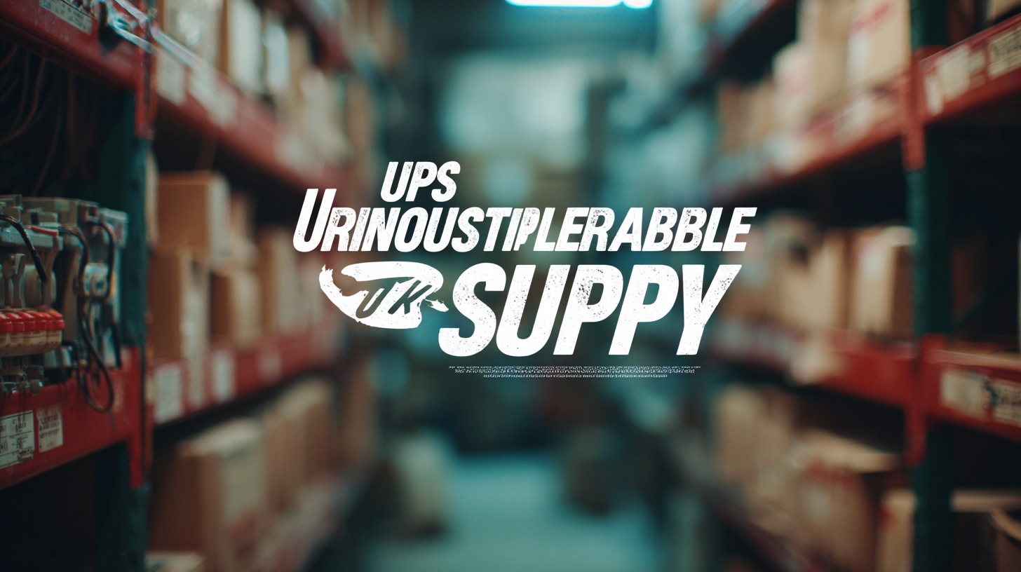 5 Compelling Reasons to Choose the Best Uninterruptible Power Supply for Your Business Needs