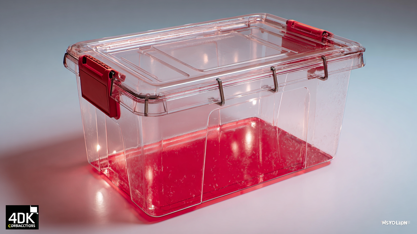 Unlocking the Advantages of Using the Best Plastic Container for Your Storage Needs