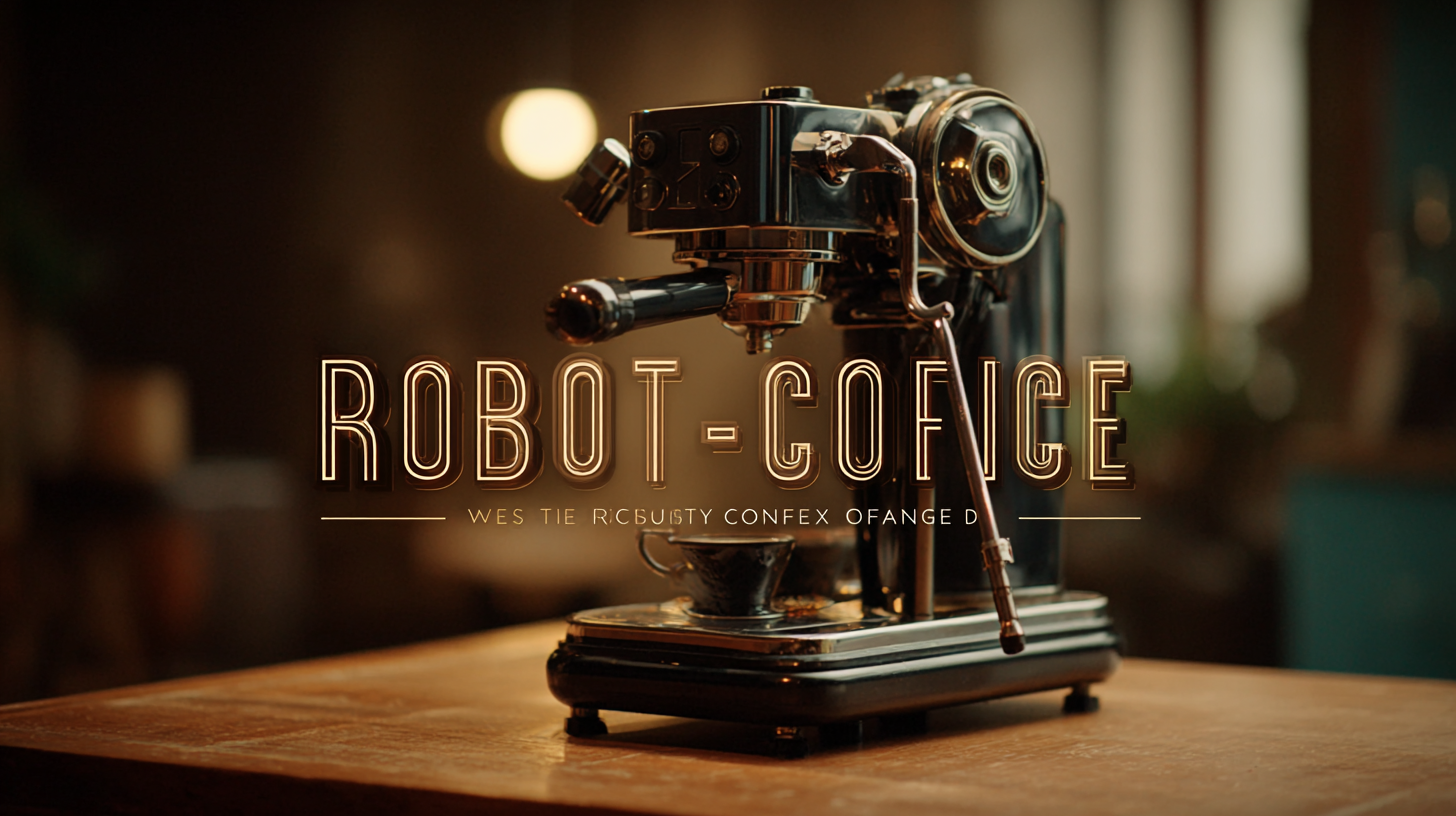 Quality Coffee Innovation Globally Sourced from China with the Best Robot Coffee Machine