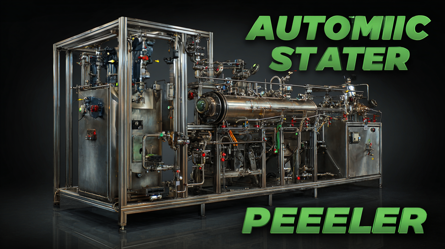 Solutions for Efficient Food Processing with the Best Automatic Steam Peeler