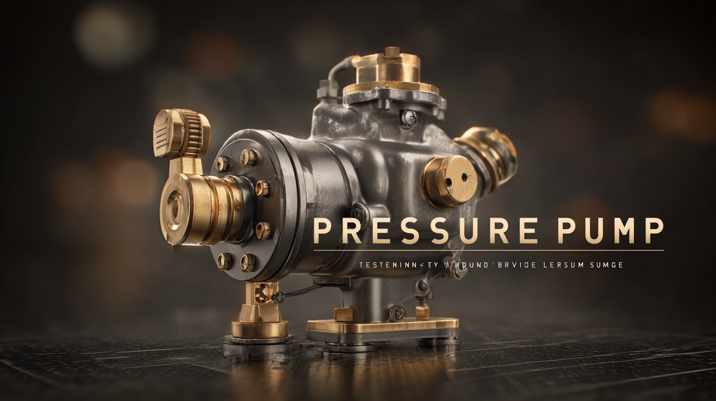 Emerging Technology Trends in 2025 and Effective Strategies for Best Pressure Pump Solutions