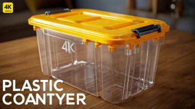 Unlocking the Advantages of Using the Best Plastic Container for Your Storage Needs