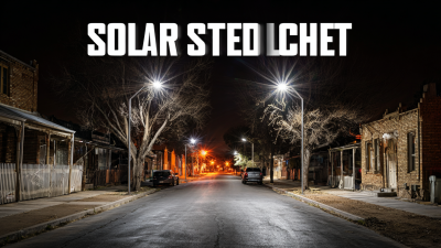 How to Choose the Best Solar Led Street Light for Your Project