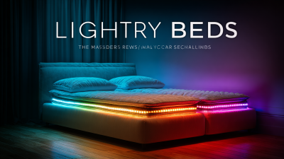 Mastercrafted Light Therapy Beds from China Revolutionizing Global Health Wellness