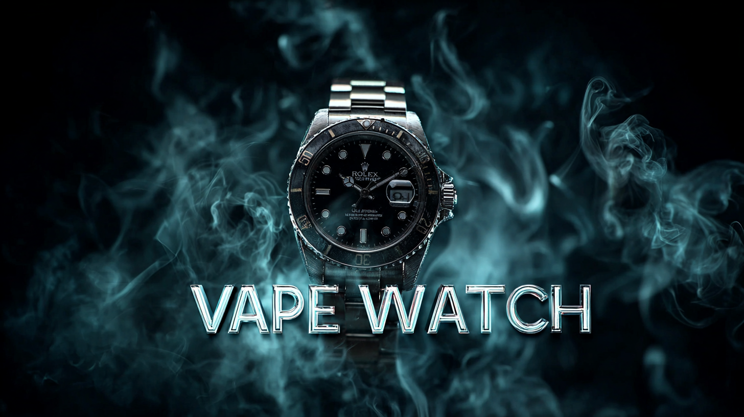 Finding the Right Manufacturer for the Best Vape Watch in a Competitive Market