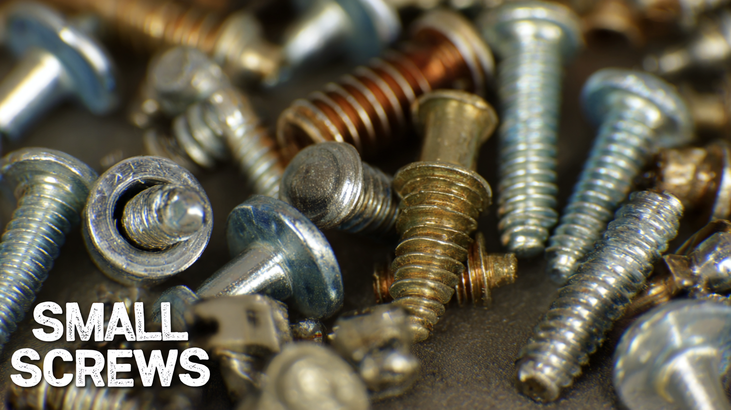 Understanding Best Small Screws Specifications and How to Choose the Right Type for Your Project