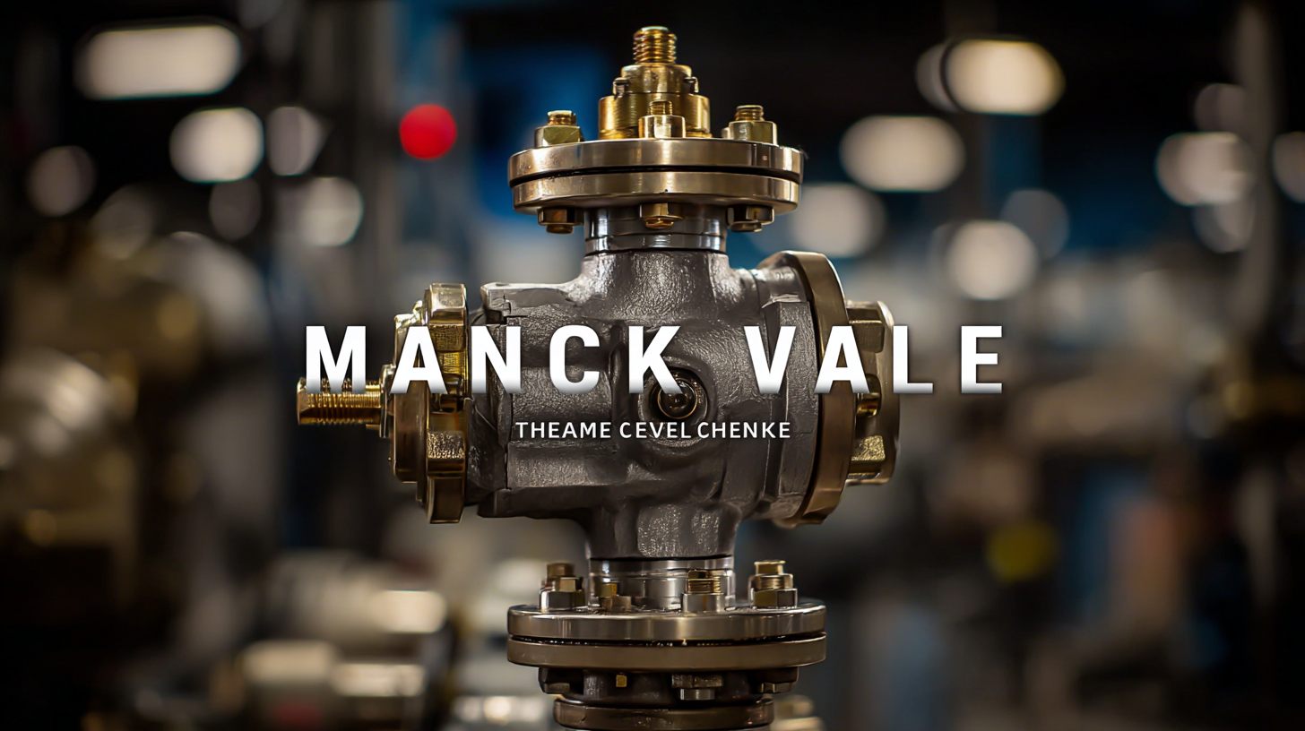 2025 Industry Trends with 5 Insights for the Best Manual Check Valve