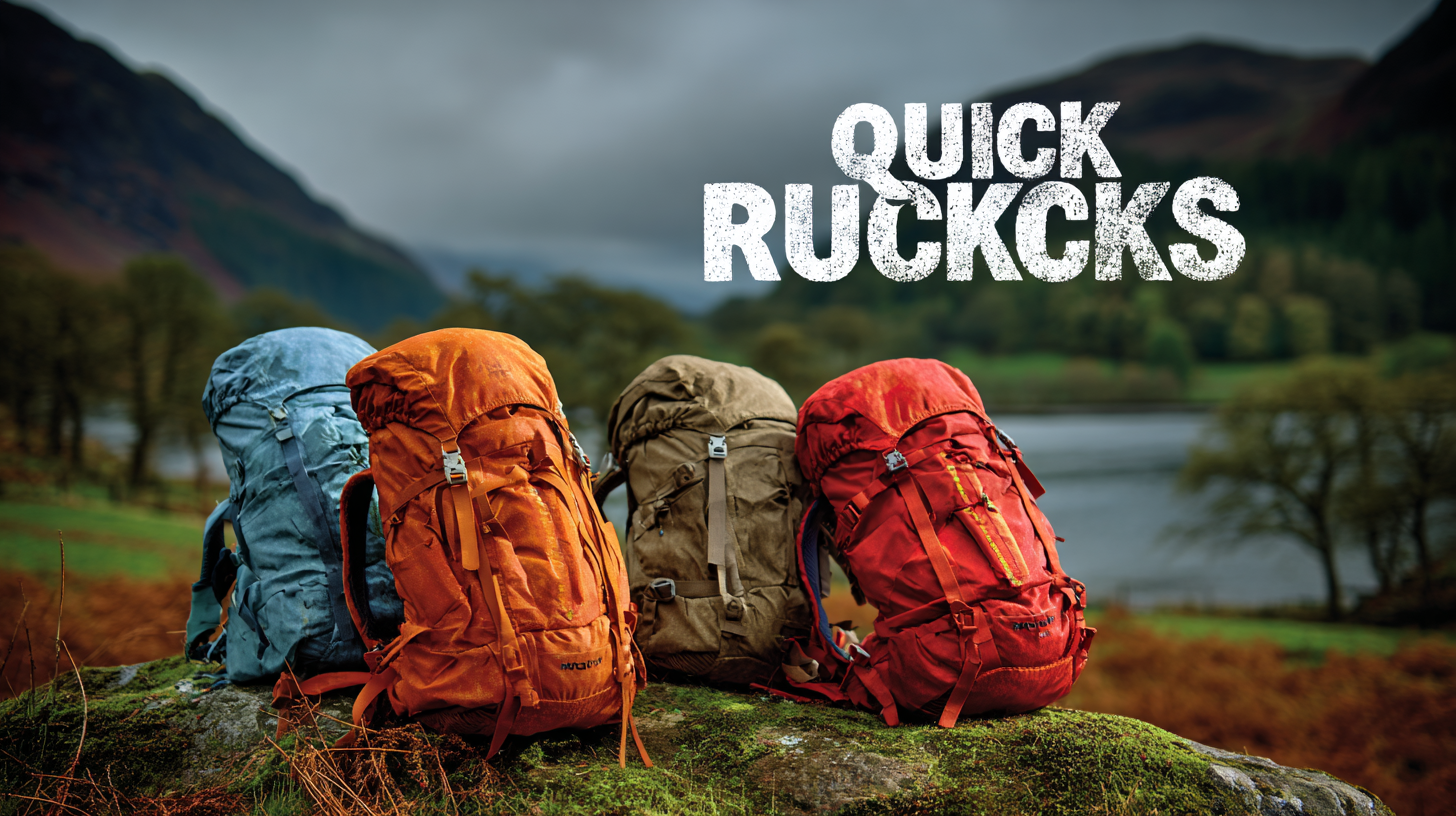 How to Choose the Best Quick Rucksacks for Every Adventure