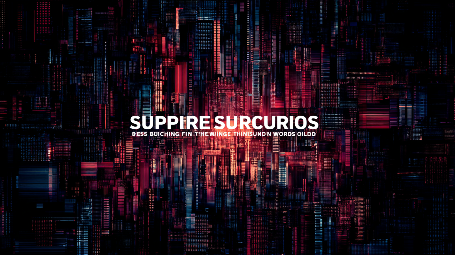 The Future of Sourcing: Navigating with the Best Suppliers Worldwide