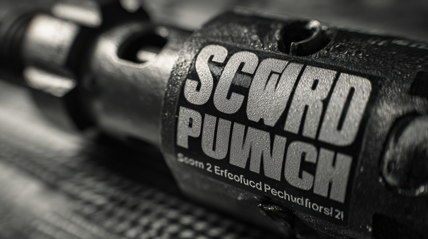 Unlocking Efficiency: The Advantages of Using the Best Screw Second Punch in Manufacturing Processes