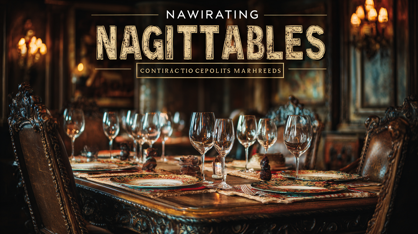 Navigating Import and Export Certifications for the Best Dining Tables in Global Markets