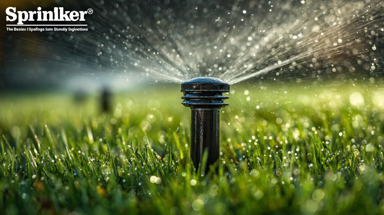 Ultimate Guide to Best Sprinkler Systems Installation: 7 Key Specifications You Must Know for Optimal Efficiency