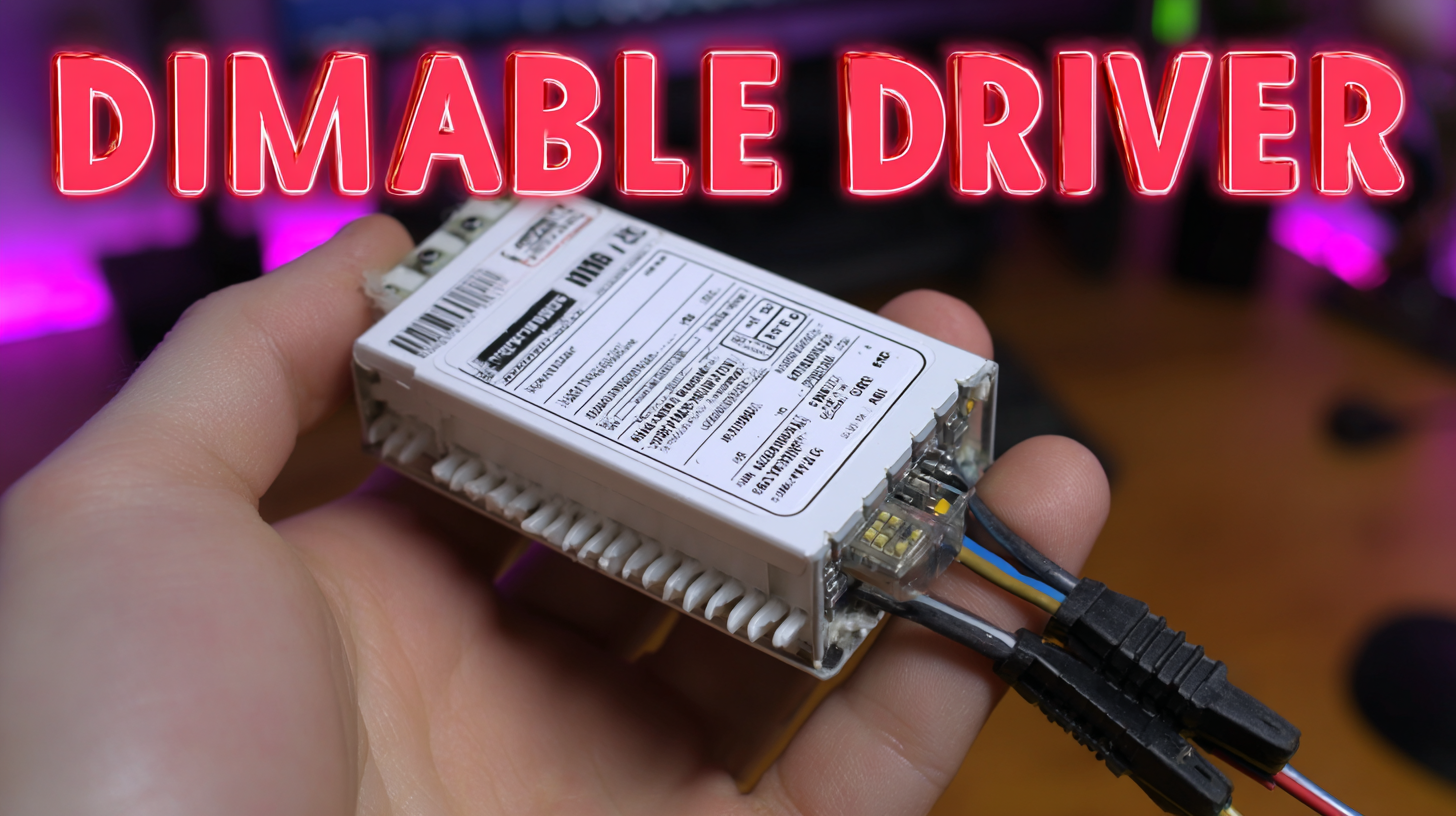 Ultimate Guide to Choosing the Best Dimmable Led Driver for Your Needs