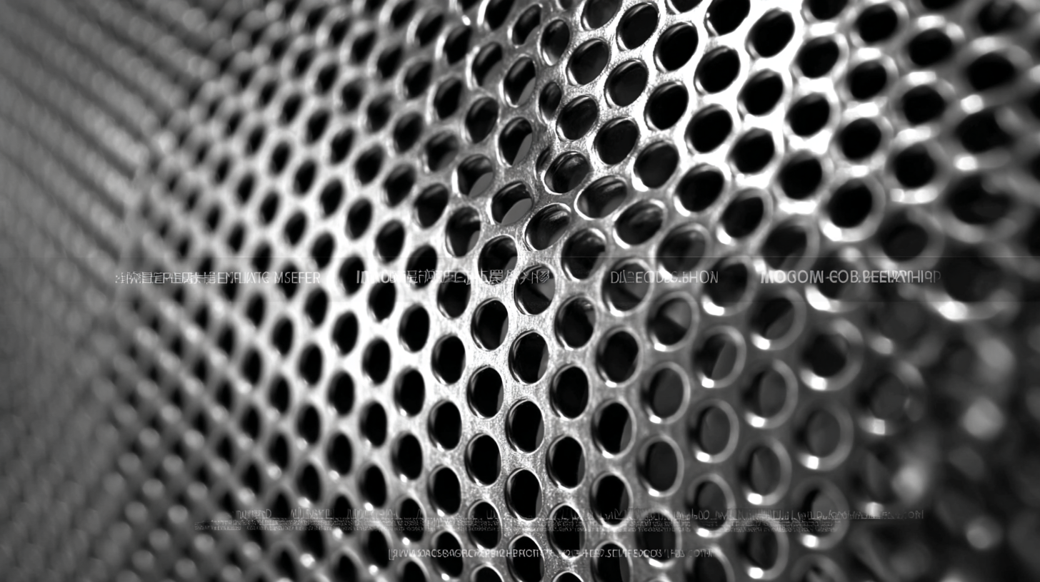 Chinese Innovation Driving Global Sales of High Quality Perforated Steel Mesh
