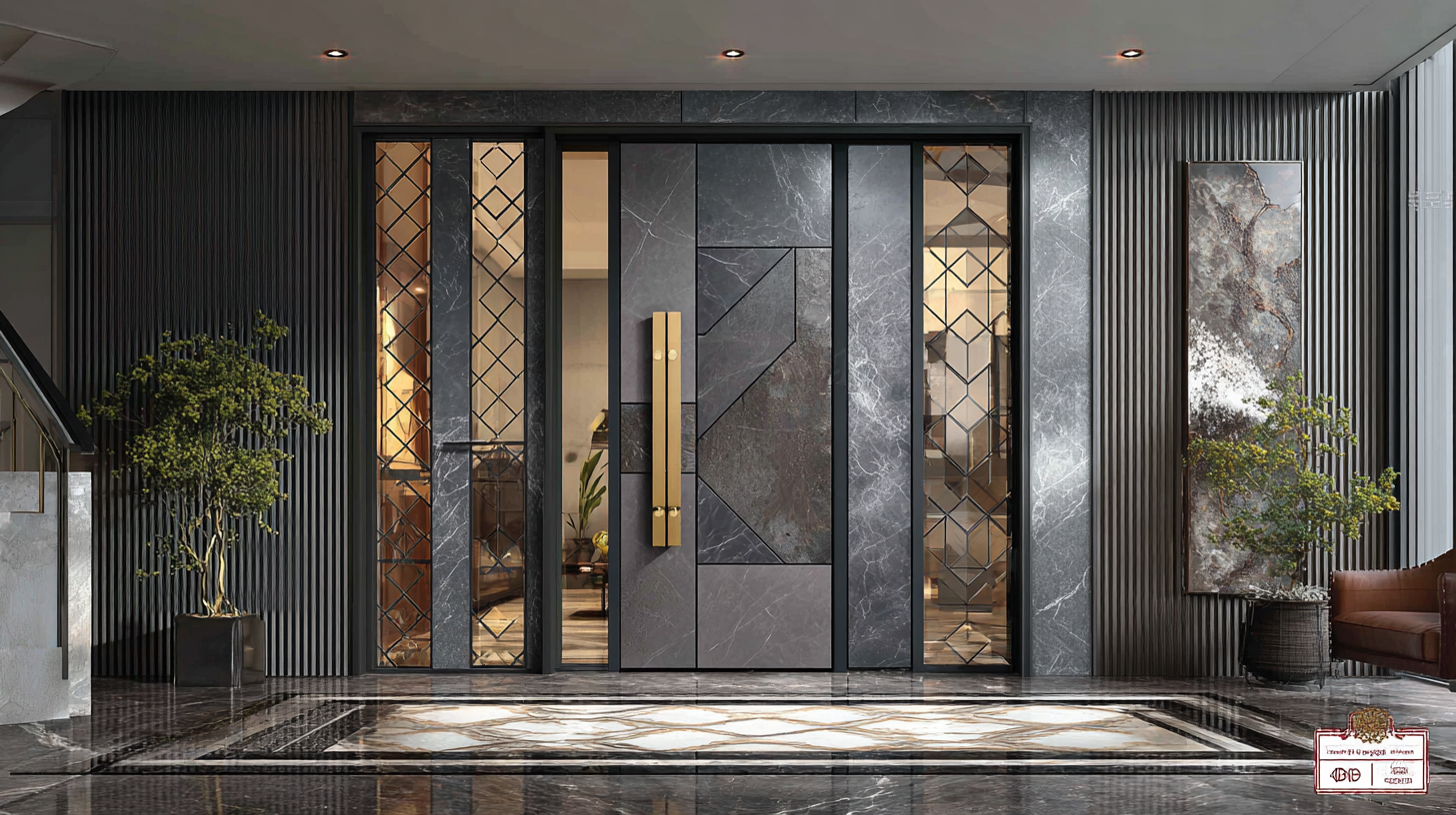 Discover Premium Modern Front Doors from China's Finest Manufacturing Factories