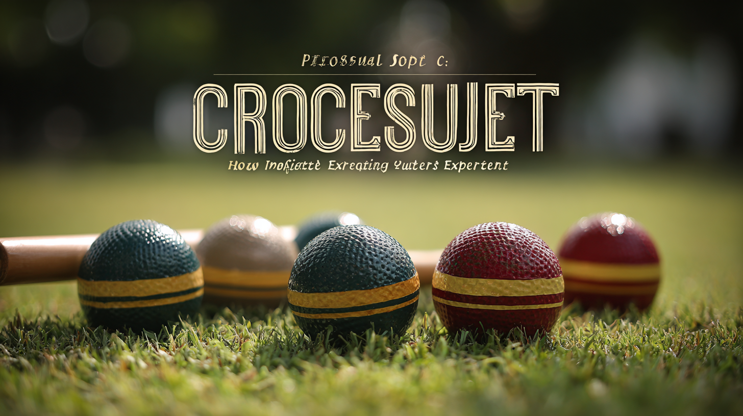 10 Ways the Best Professional Croquet Set Enhances Your Game Experience