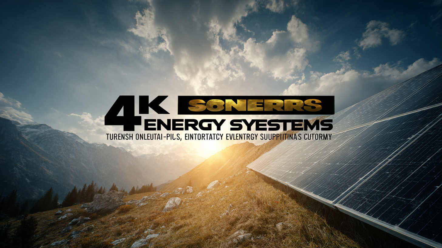 Unmatched Quality from China Trustworthy Solar Energy Systems for a Sustainable Future