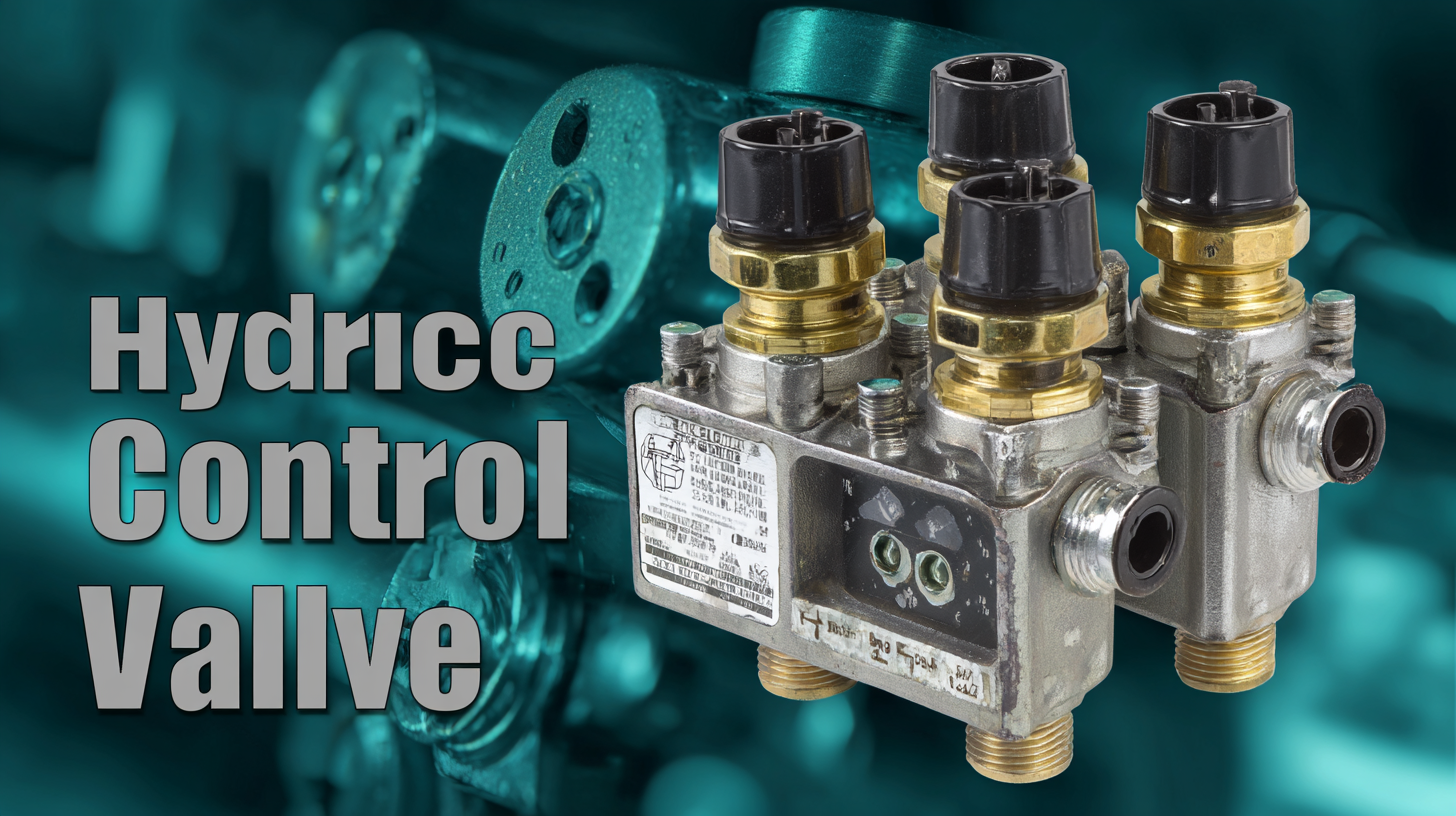 How to Identify the Top Manufacturer for Best Hydraulic Control Valves