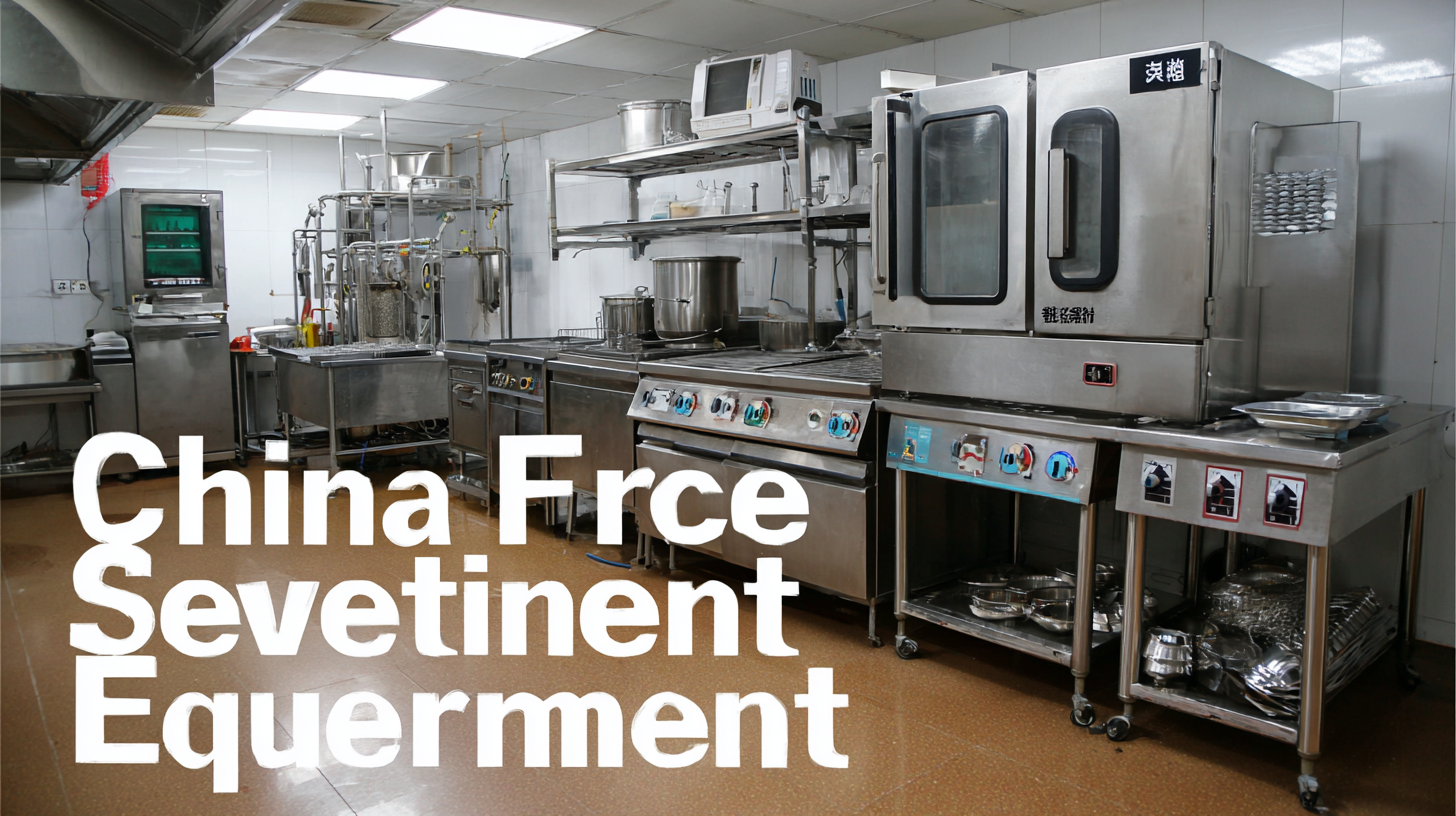 China Quality Revolution in Best Food Service Equipment for Global Buyers
