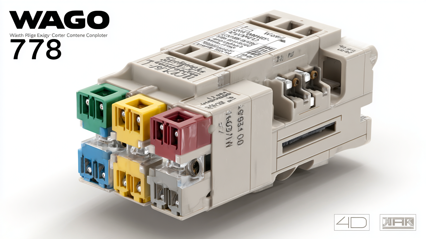 Solutions for Efficient Electrical Connections with Best WAGO 773 Series Quickly Wire Connector
