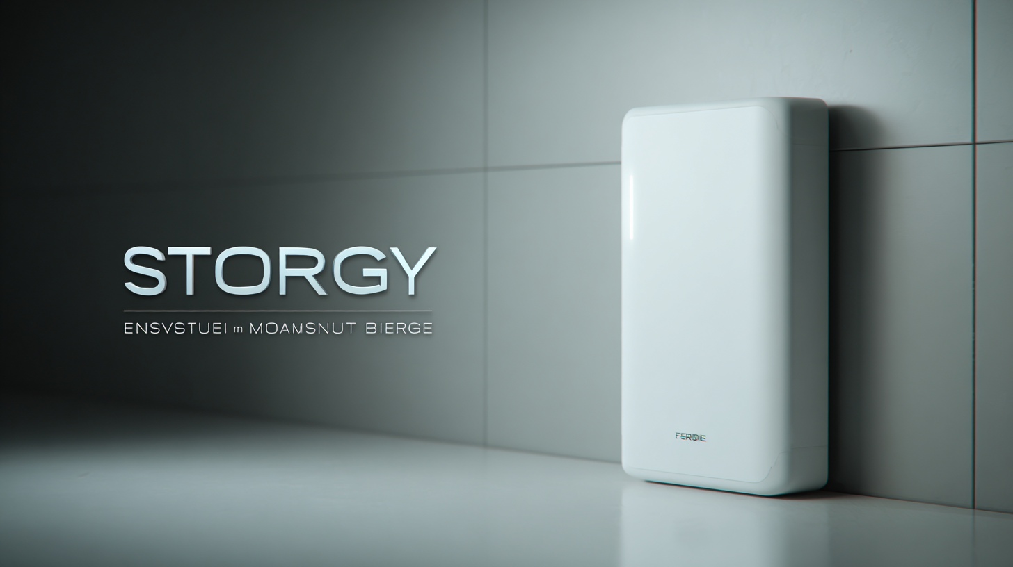 Innovative Solutions for Wall-Mounted Energy Storage Batteries