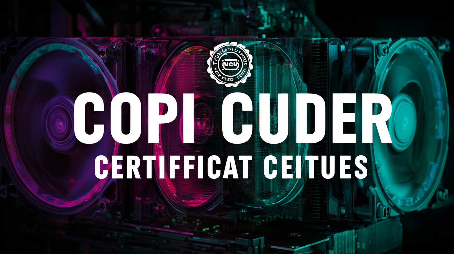 Navigating International Trade Certifications for the Best Cpu Cooler Sourcing Guide
