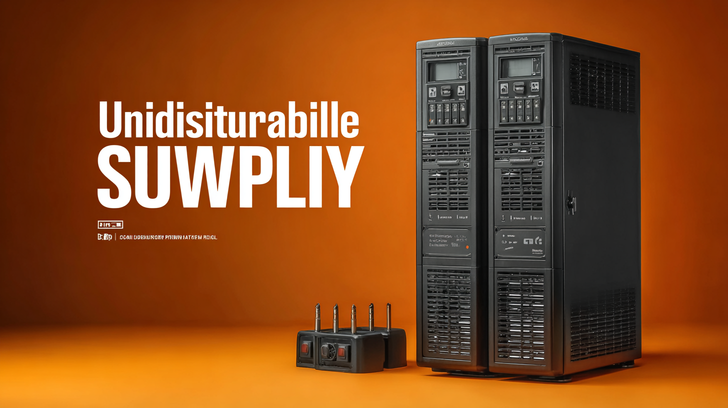 Top Strategies for Selecting the Best Uninterruptible Power Supply to Enhance Operational Reliability