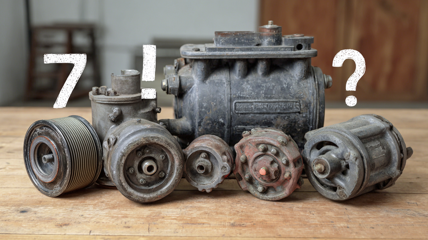7 Essential Tips for Finding the Best Compressor Parts for Your Needs