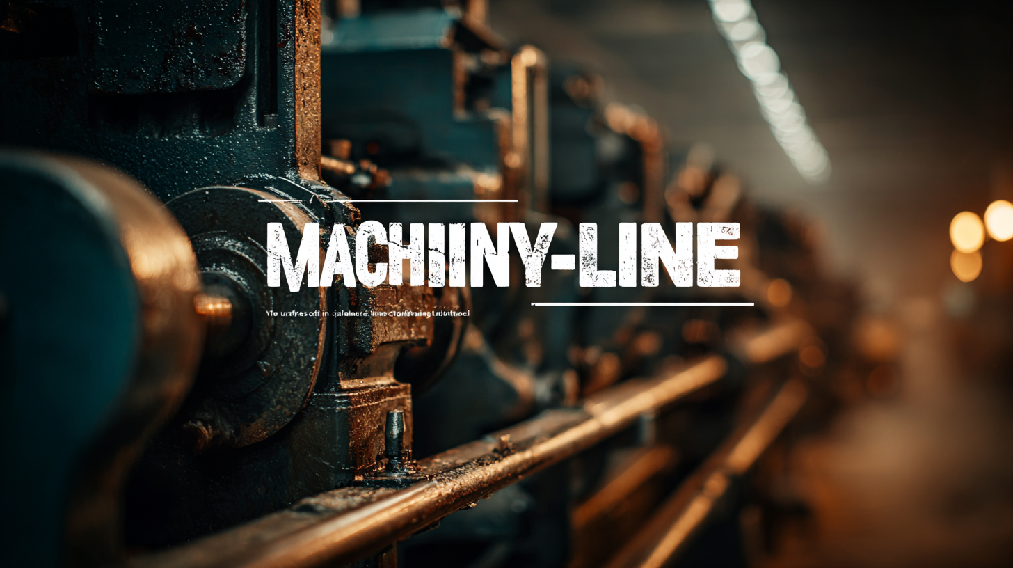 How to Identify Top Suppliers for the Best Machinery Line in Your Industry