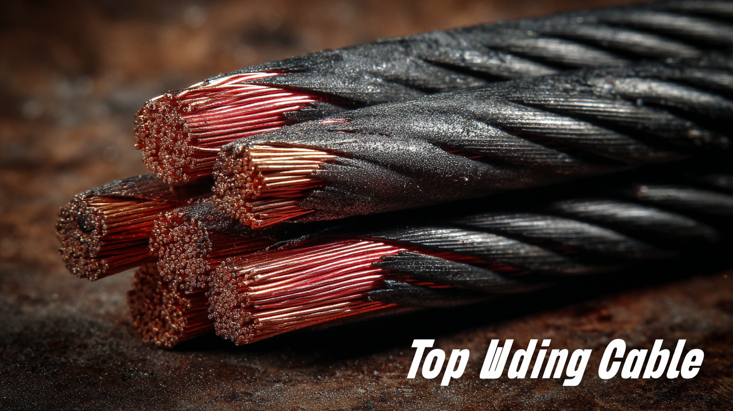 Top Tips for Choosing the Best Welding Cable for Your Projects