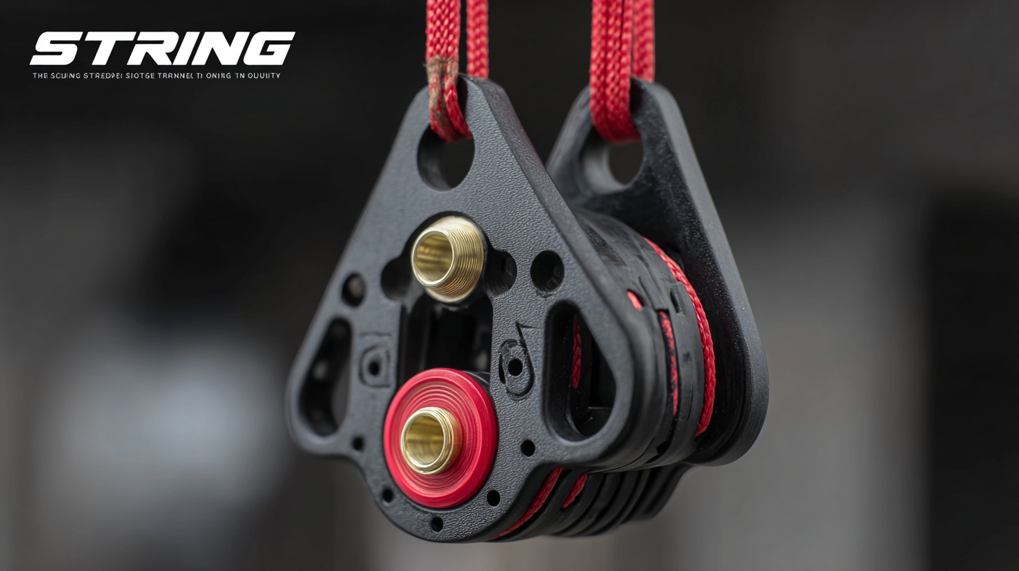 Transforming the Global Market: The Rise of China's Best Stringing Pulley Block with Unmatched Quality