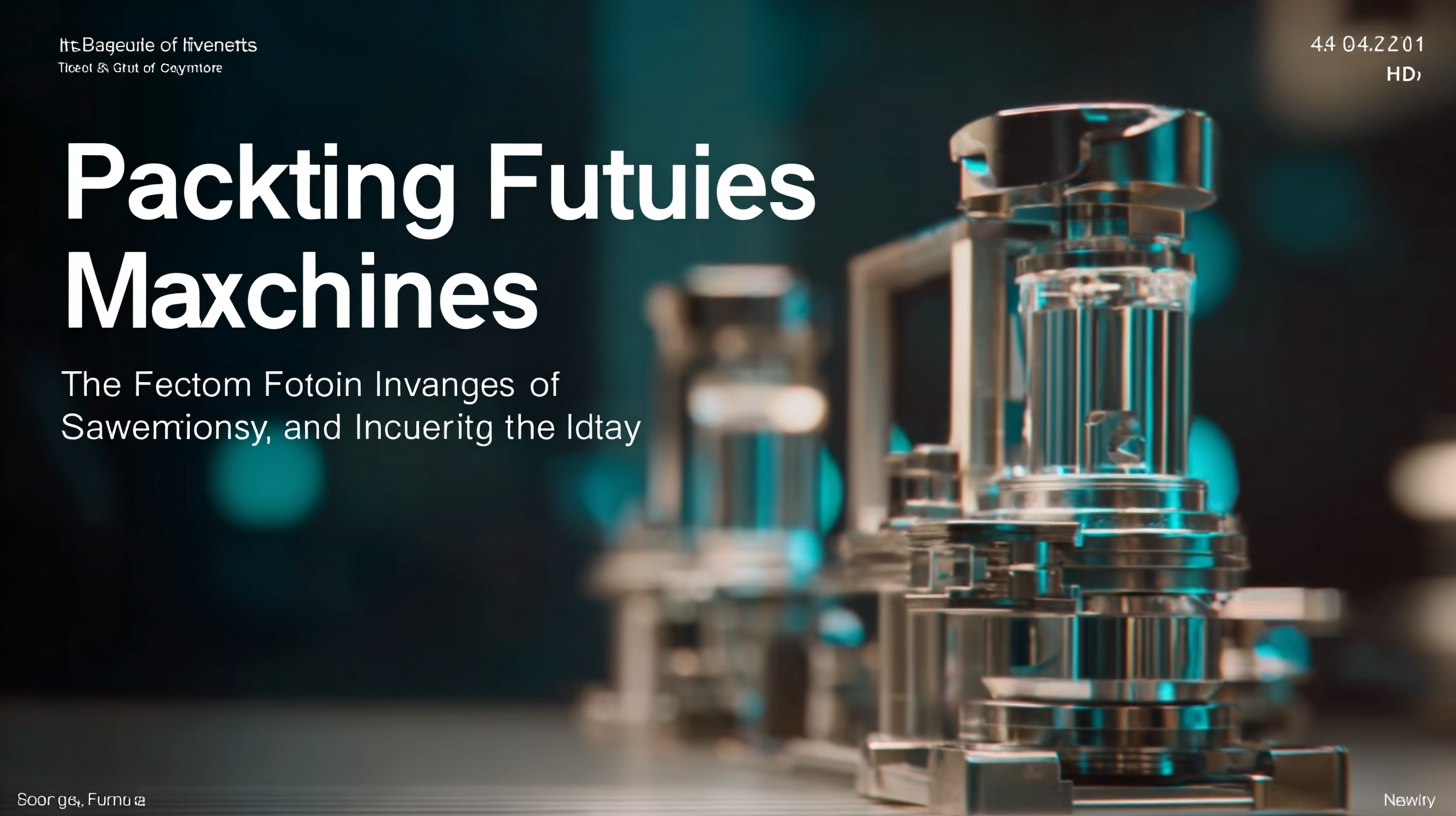 The Future of Best Packaging Machines: Innovations Shaping the Industry