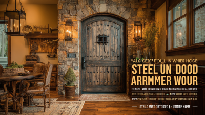 The Ultimate Guide to Choosing the Best Steel Wood Armored Door for Your Home