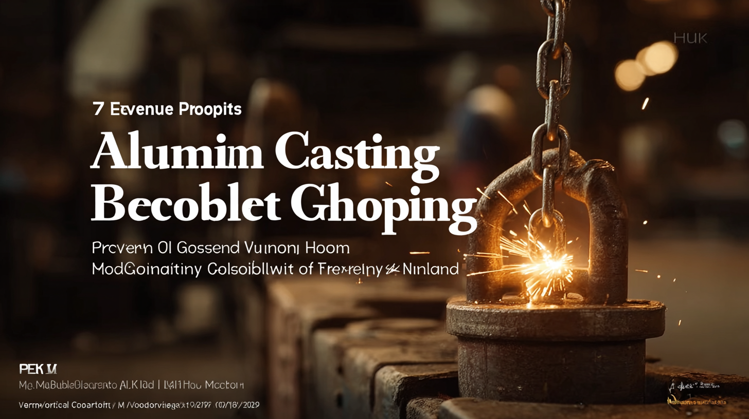 7 Proven Benefits of Choosing the Best Aluminum Casting for Your Global Supply Chain