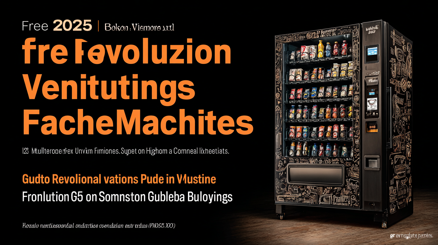 Revolutionizing Vending Machines in 2025 The Ultimate Guide to Innovative Free Solutions for Global Buyers