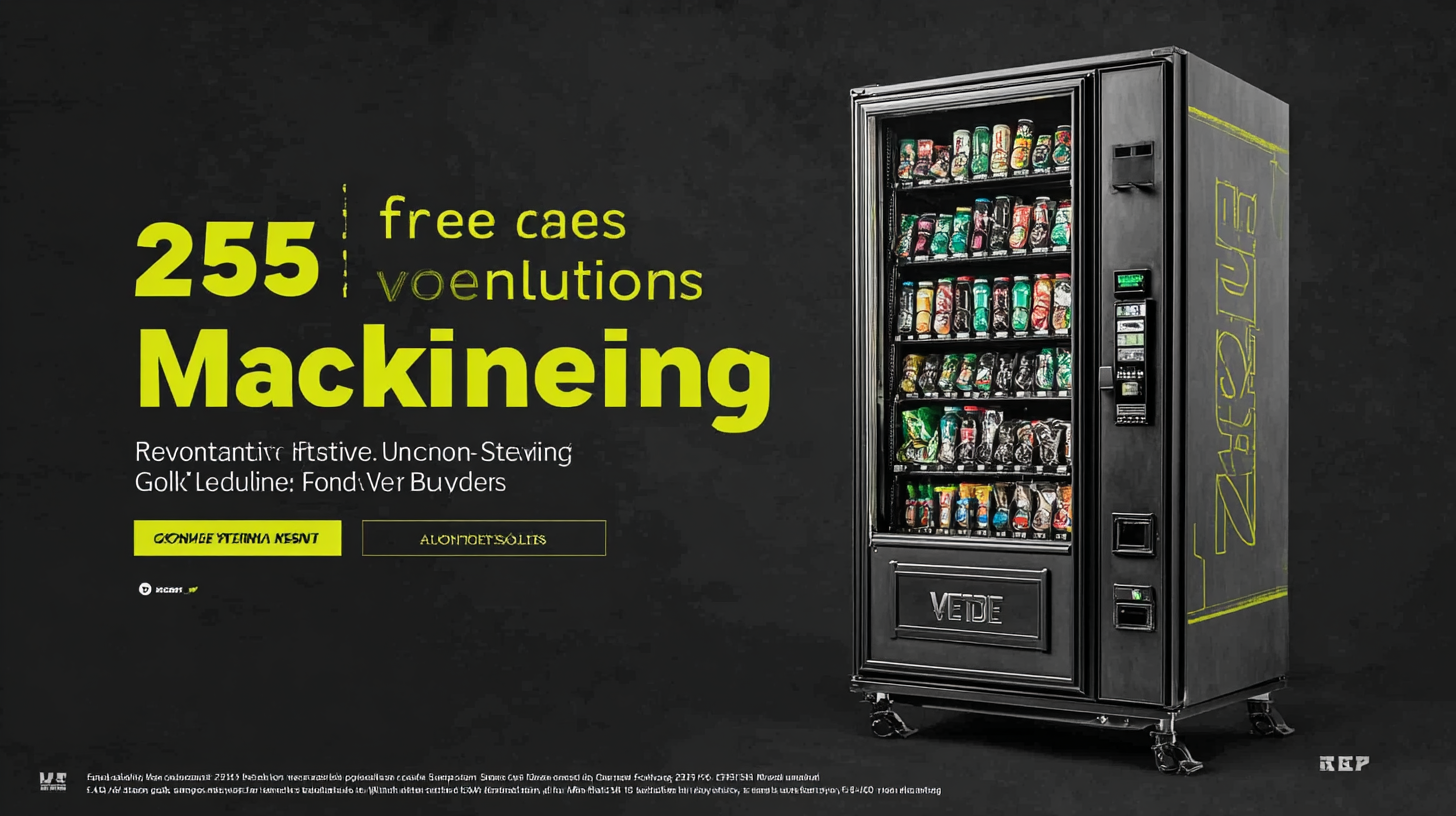 Revolutionizing Vending Machines in 2025 The Ultimate Guide to Innovative Free Solutions for Global Buyers