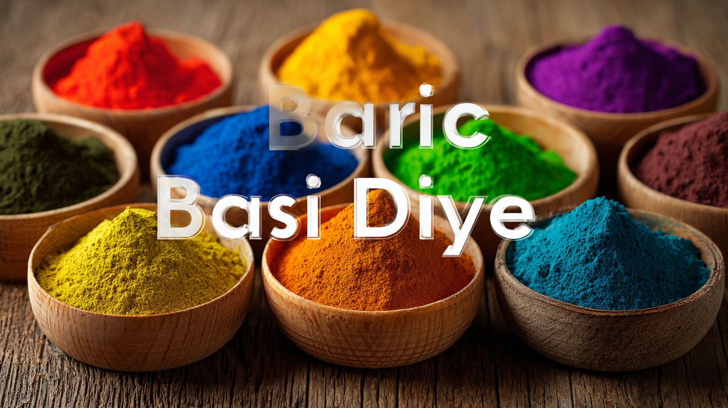 Future Trends in Basic Dyes by 2025 A Comprehensive Comparison of Leading Global Suppliers