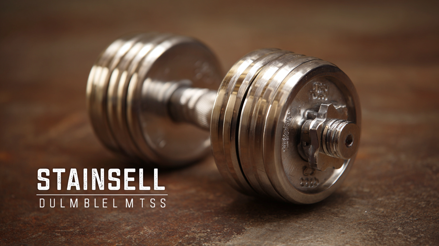 Innovative Examples of the Best Stainless Steel Dumbbells for Home Workouts