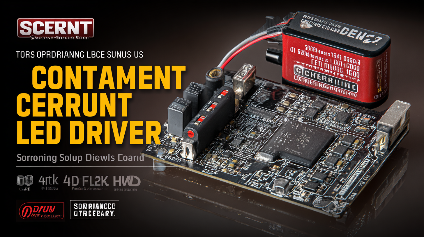 Top Strategies for Sourcing the Best Constant Current Led Driver Worldwide