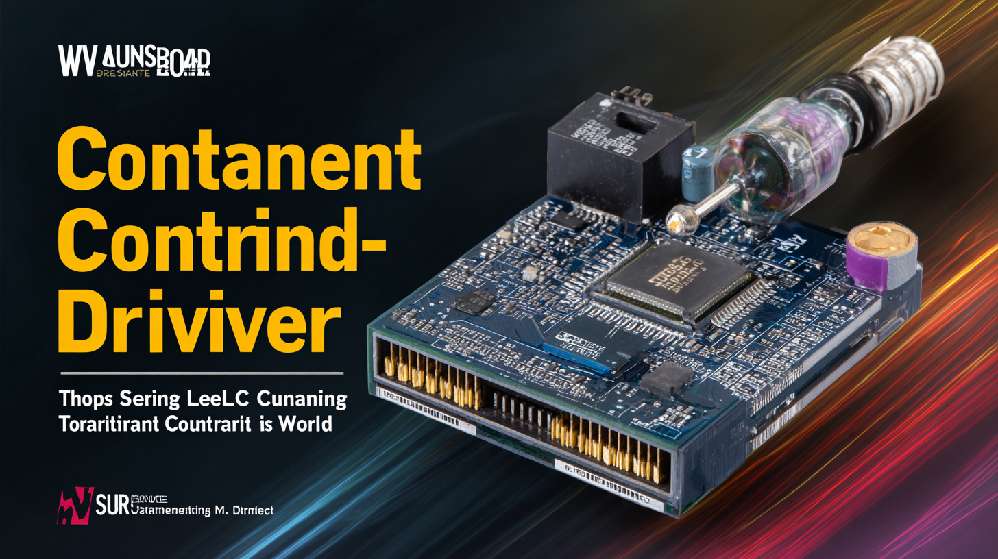 Top Strategies for Sourcing the Best Constant Current Led Driver Worldwide