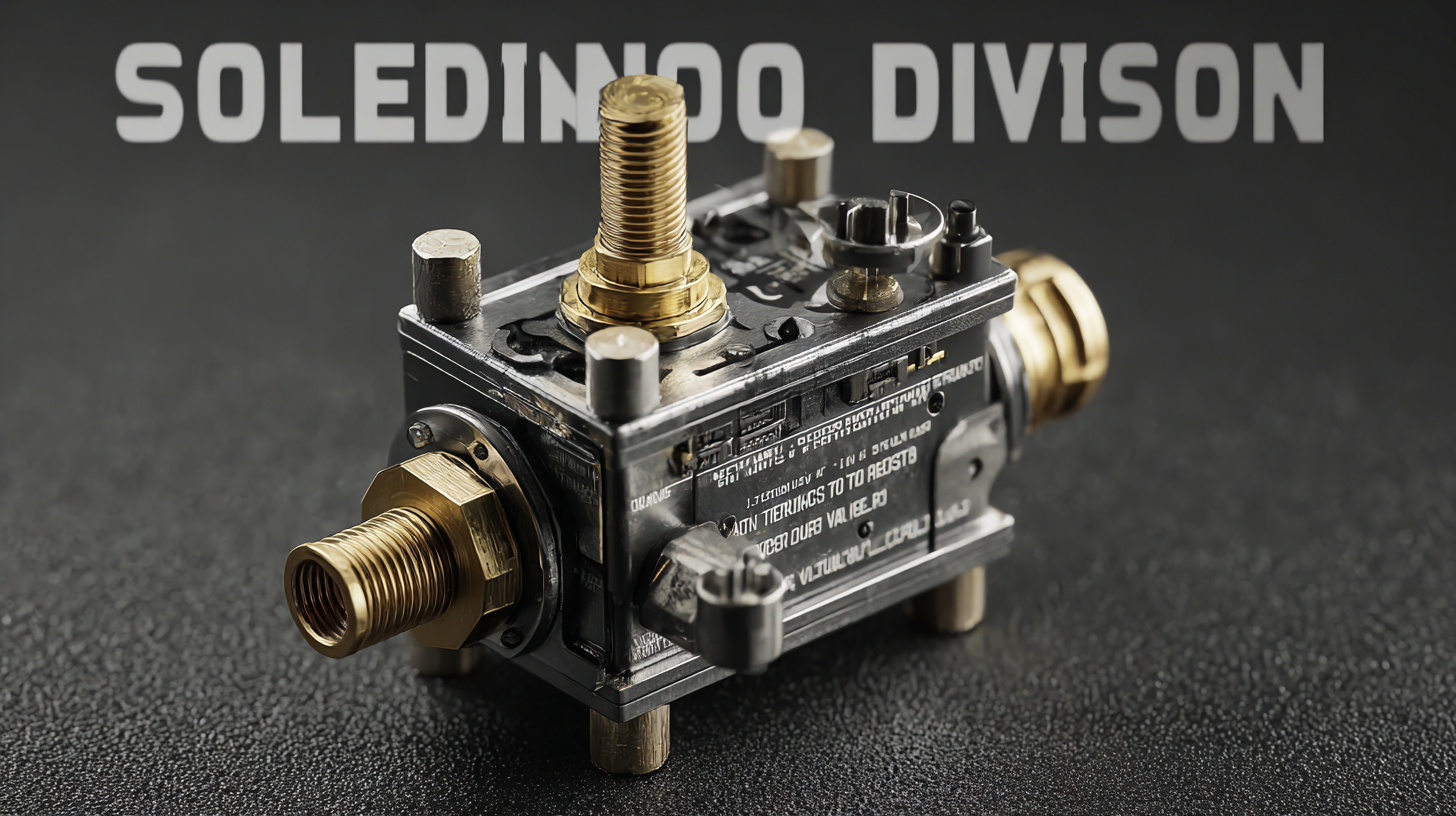 Emerging Technologies in 2025: The Future of Best Solenoid Directional Valves