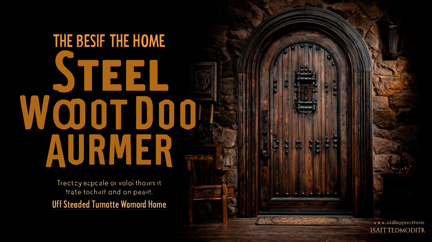 The Ultimate Guide to Choosing the Best Steel Wood Armored Door for Your Home