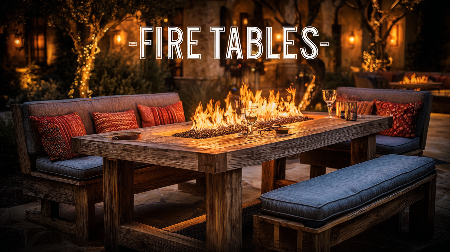 The Ultimate Guide to Choosing the Best Fire Tables for Your Outdoor Space