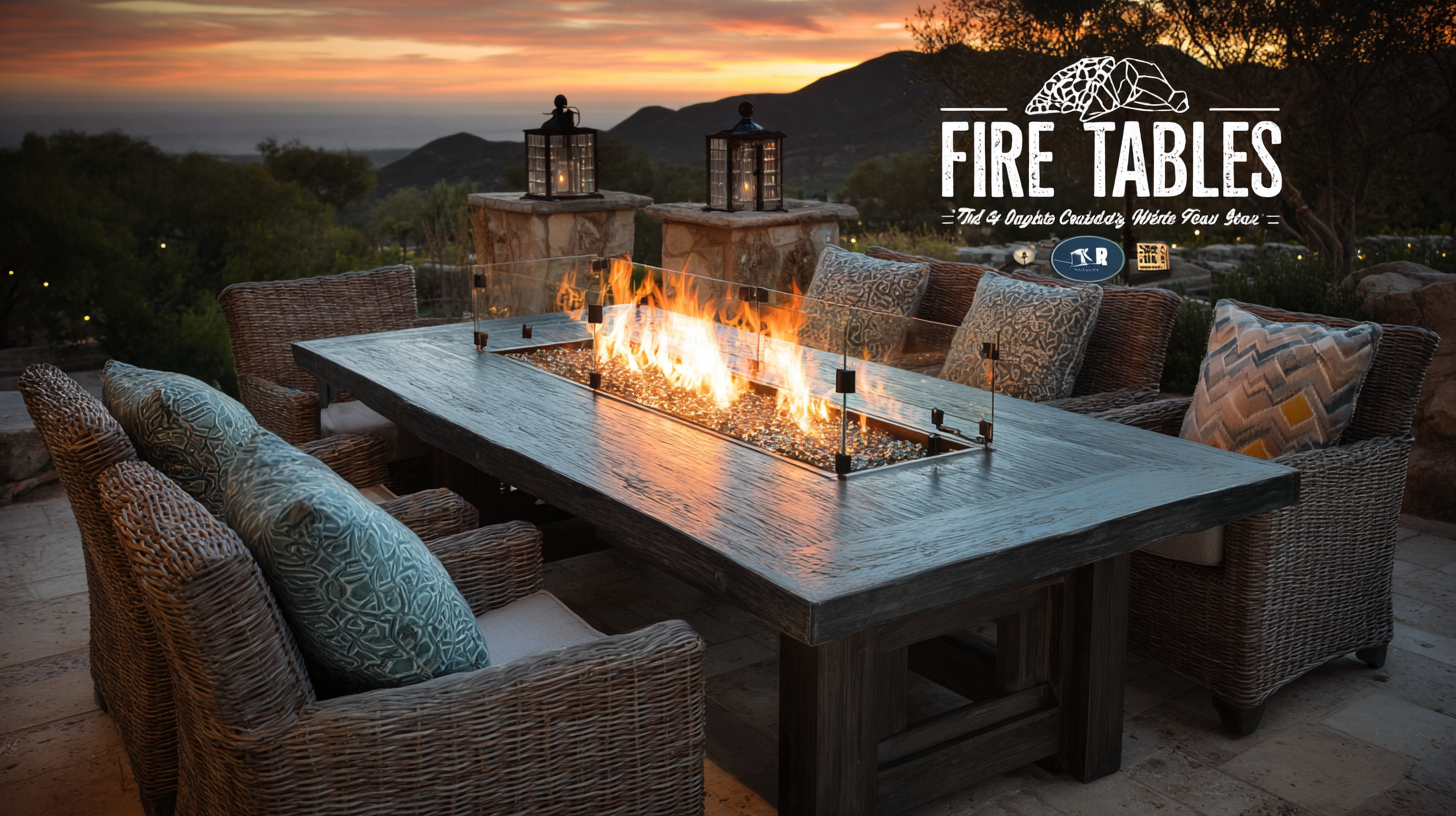 The Ultimate Guide to Choosing the Best Fire Tables for Your Outdoor Space