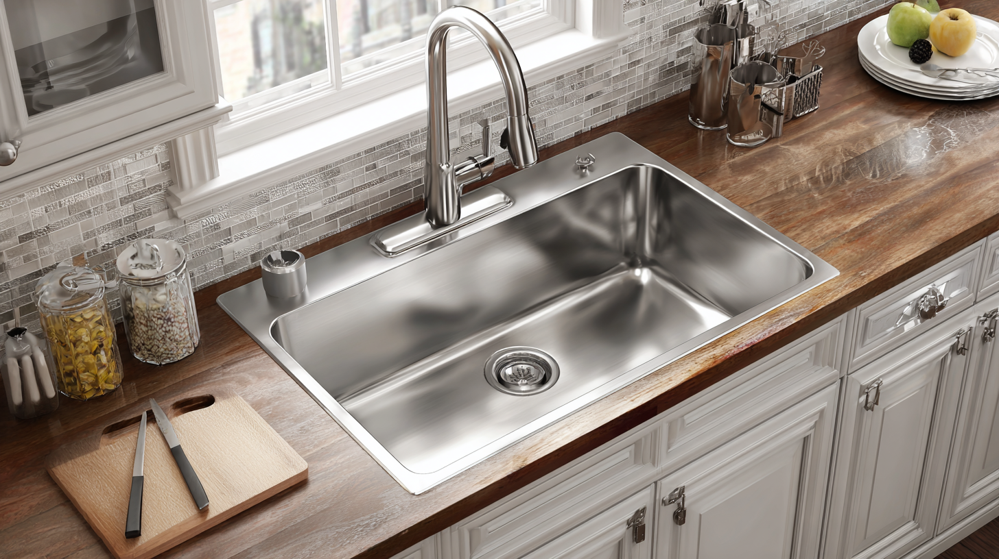 Advantages of Choosing Best Stainless Steel Kitchen and Bathroom Sinks for Your Home