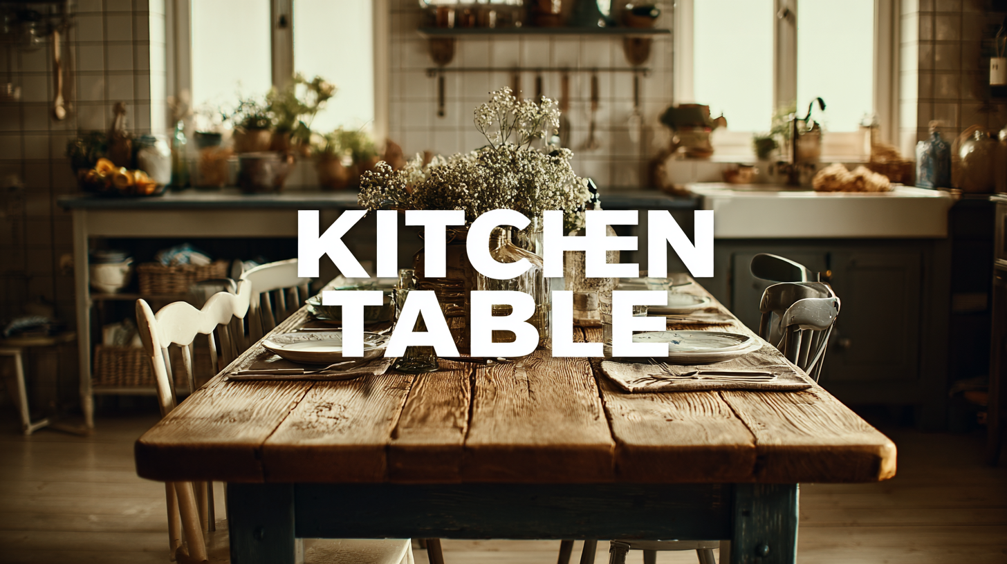 Global Quality Showcase: How China's Best Kitchen Table Captures the International Market