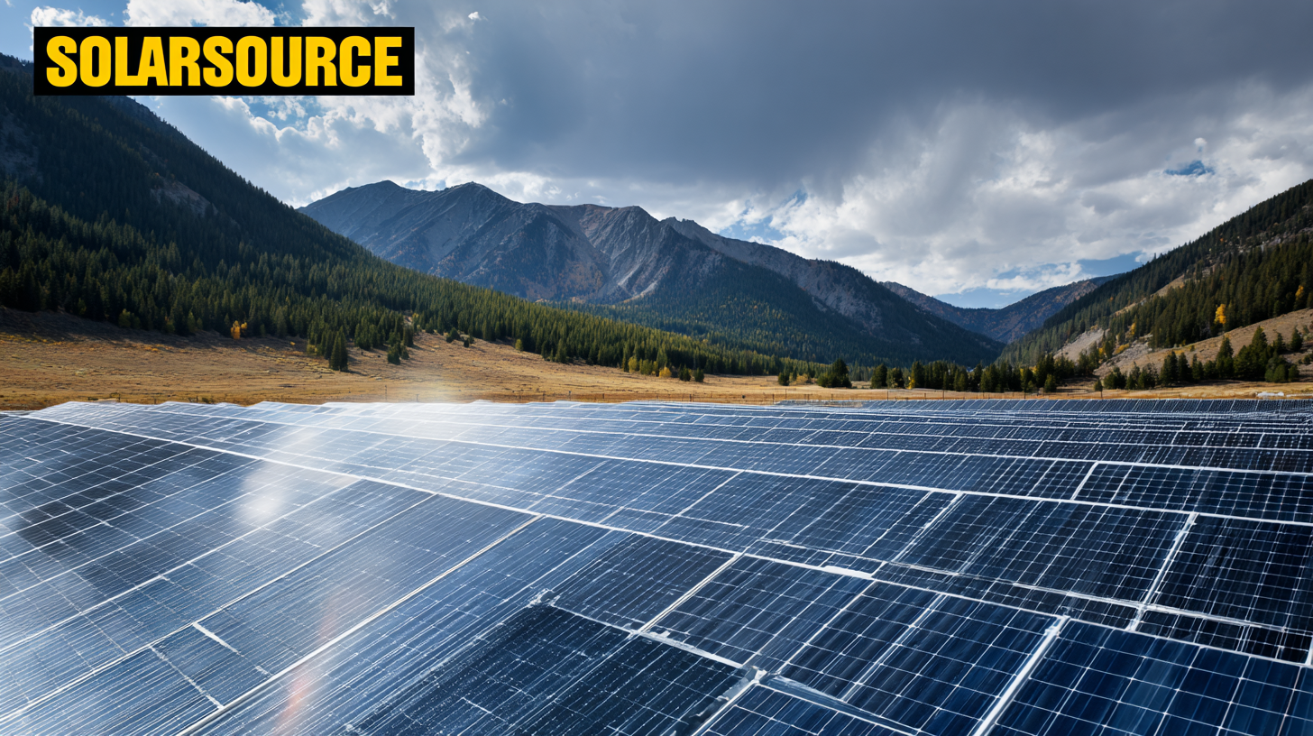 Top Strategies for Sourcing the Best Solar Panels: Maximizing Efficiency and ROI in Renewable Energy