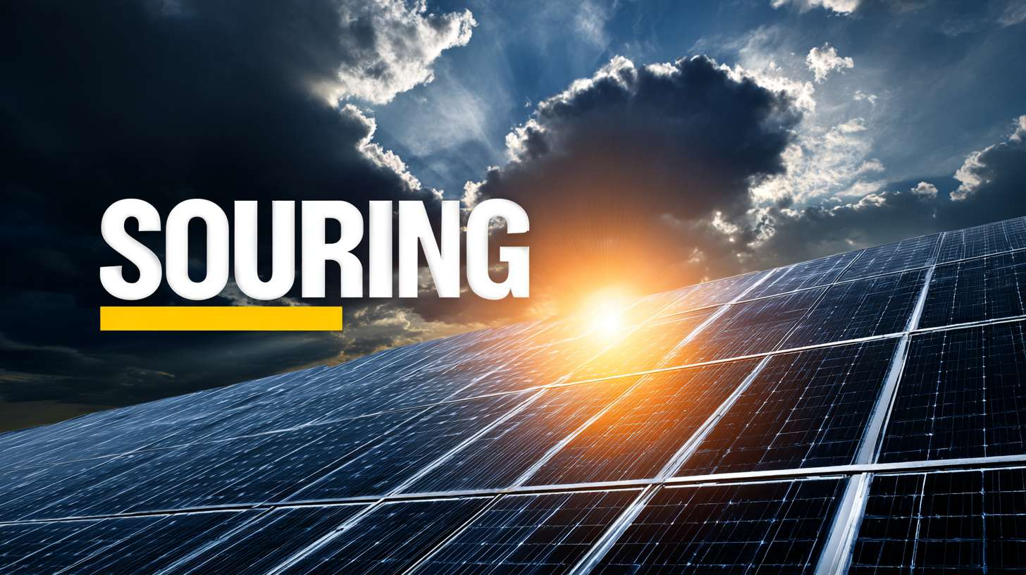 Top Strategies for Sourcing the Best Solar Panels: Maximizing Efficiency and ROI in Renewable Energy